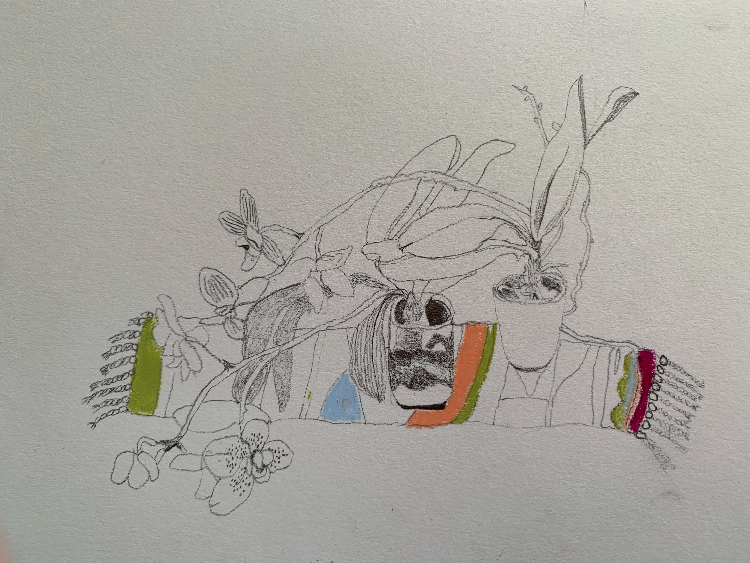 Drawing by Makeal Flammini