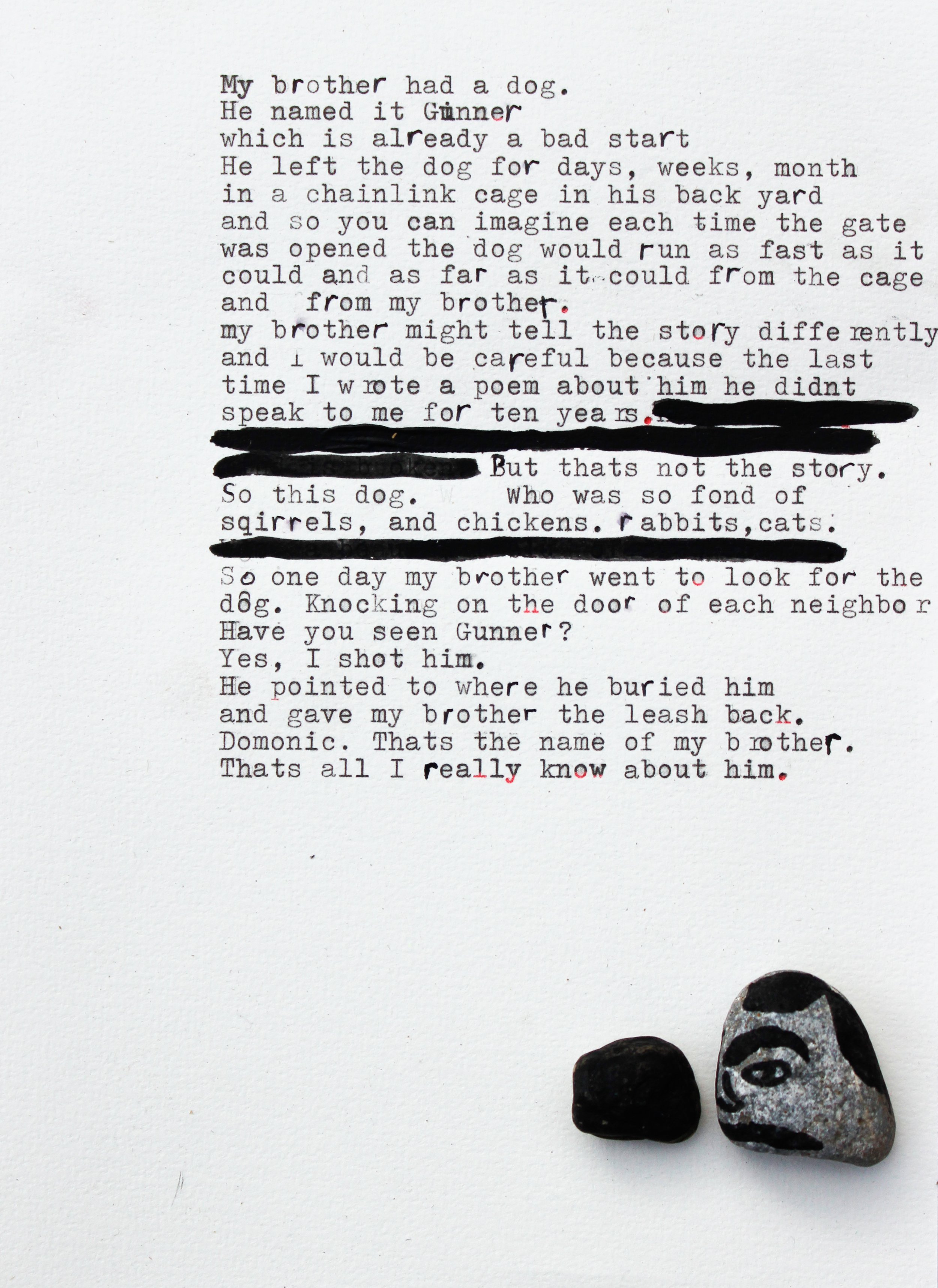 Poem 3 of Ten poems from Austria, by Makeal Flammini